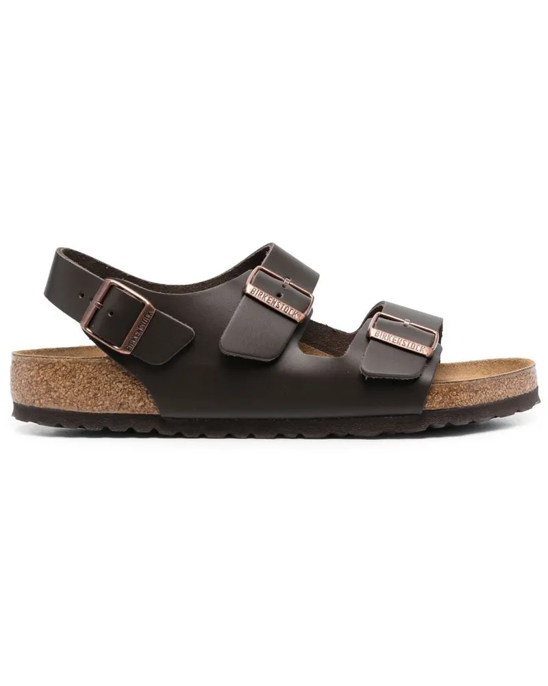 Birkenstock Sandalen mit Schnallenverschluss - Braun Braun