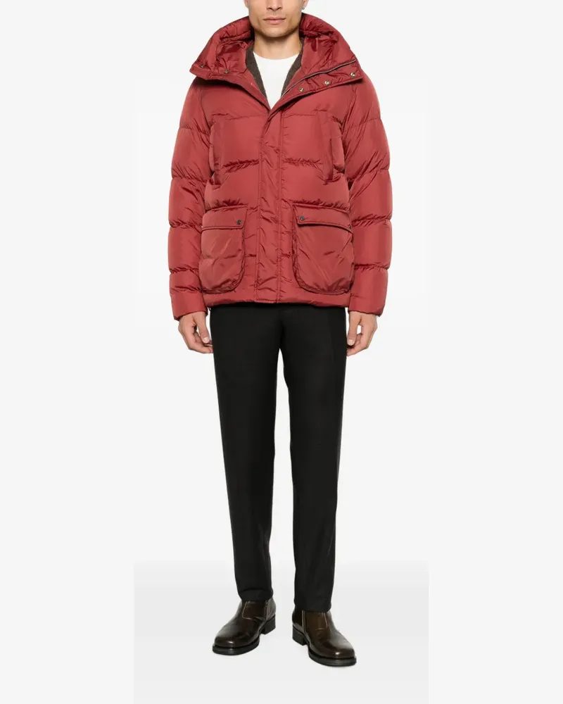 Herno quilted hooded padded coat - Rot Rot