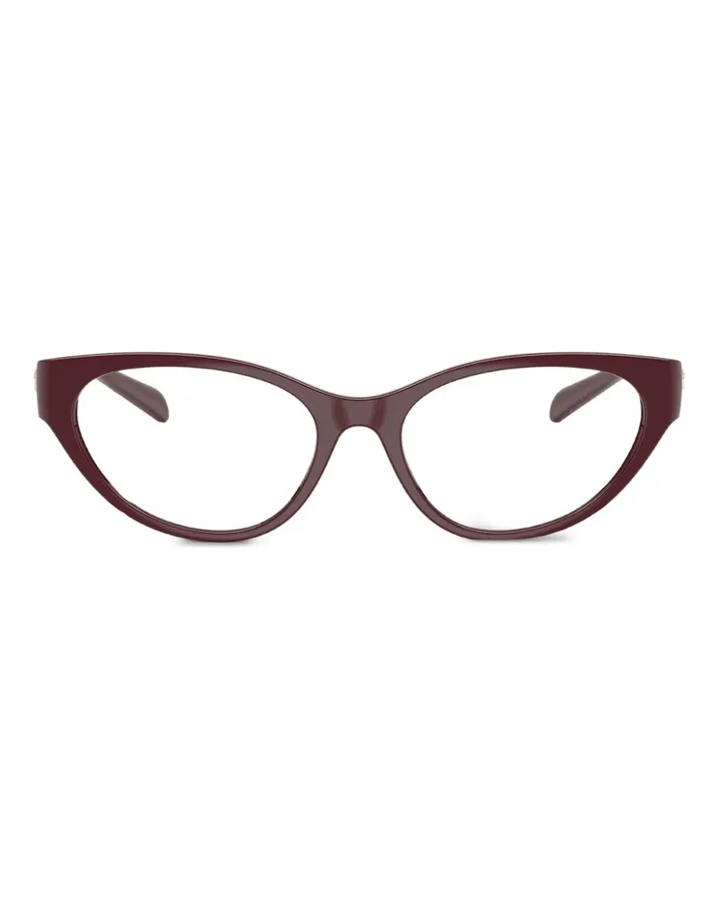 Versace Sonnenbrille mit Cat-Eye-Gestell - Burgundy Burgundy