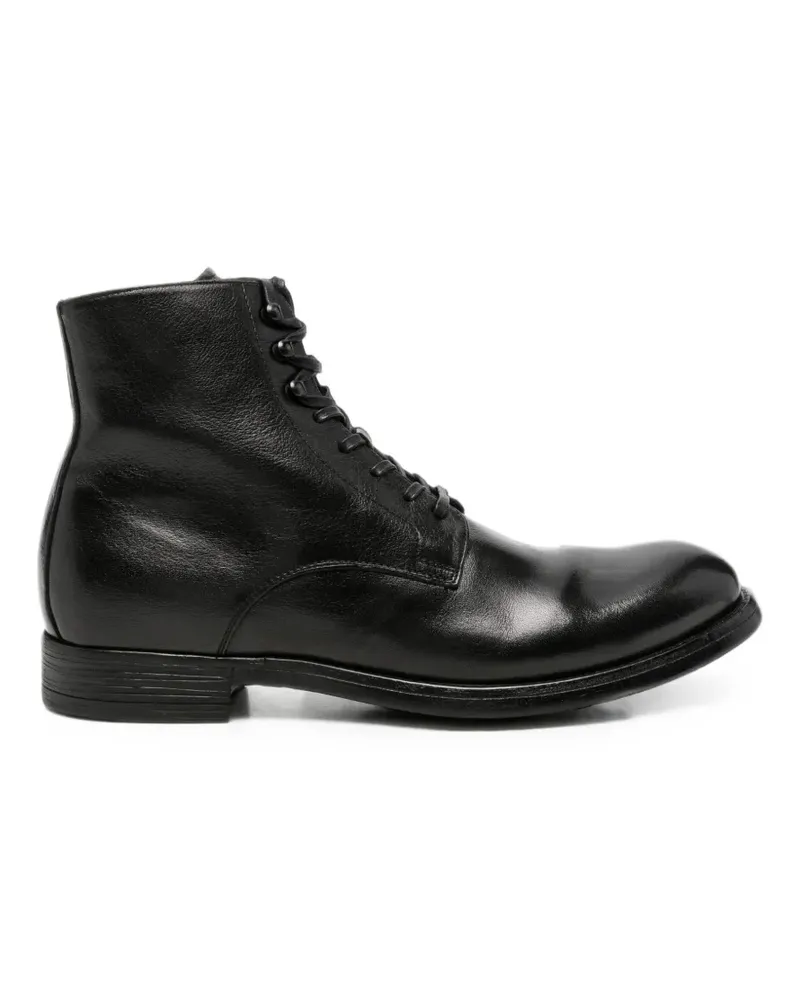 Officine Creative Italia Chronicle Schnürstiefel - Schwarz Schwarz