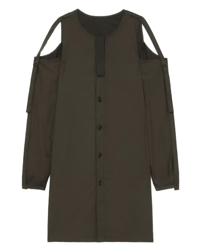 Yohji Yamamoto Klassisches Hemd - Braun Braun