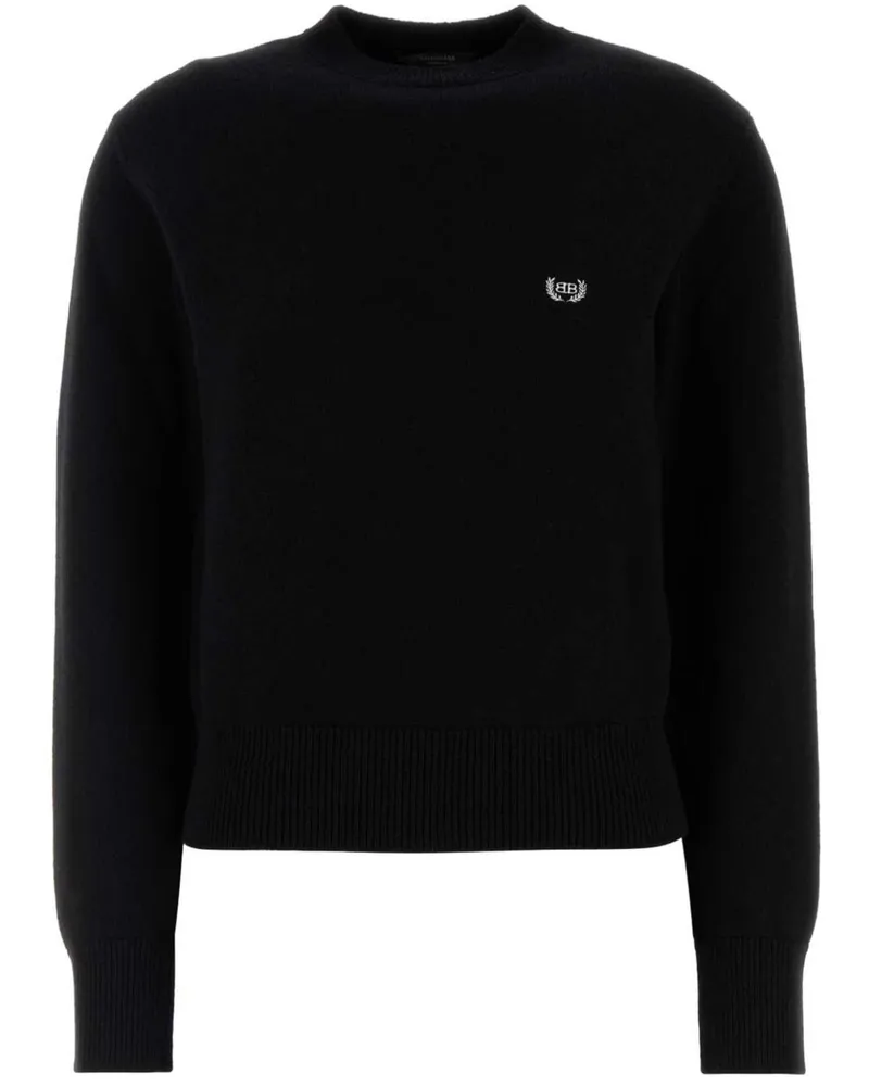 Balenciaga Pullover aus Wolle - Schwarz Schwarz