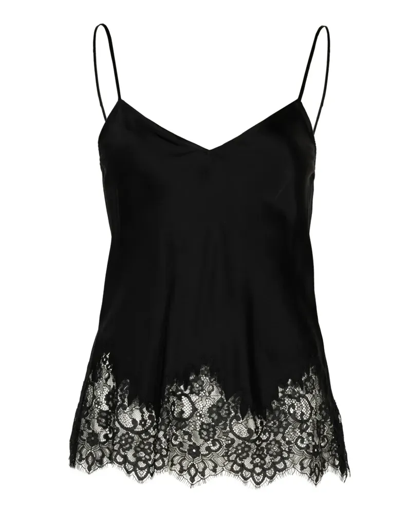 Nili Lotan Nadine top - Schwarz Schwarz
