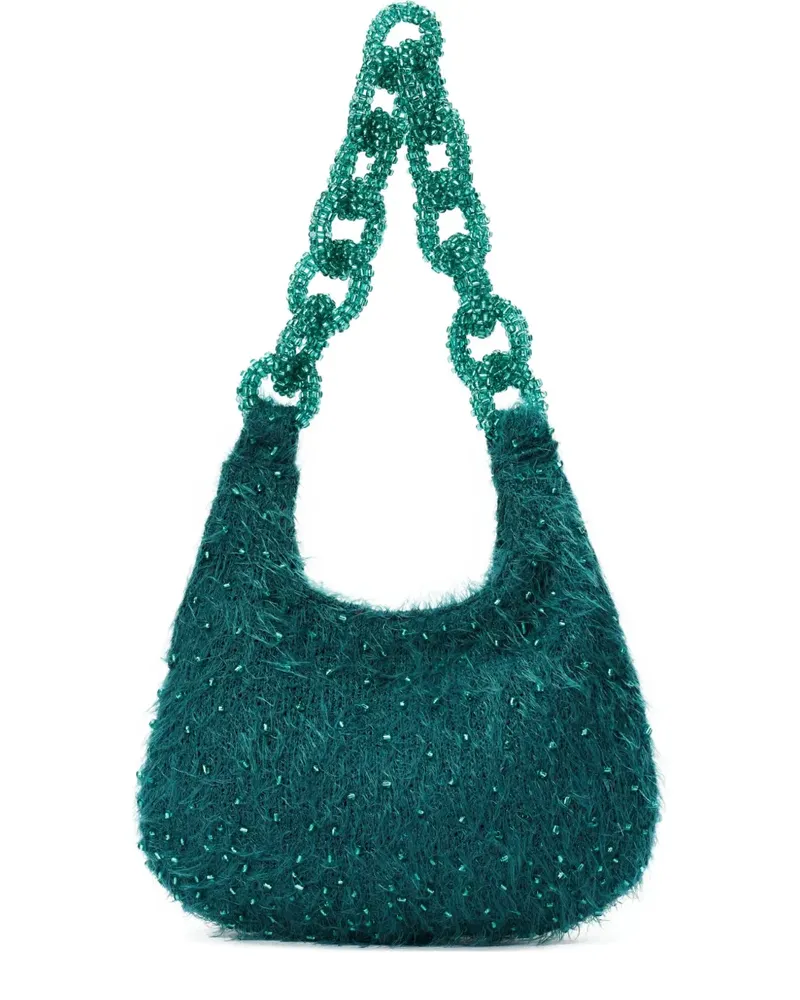 Nannacay Biba Schultertasche - Grün Grün