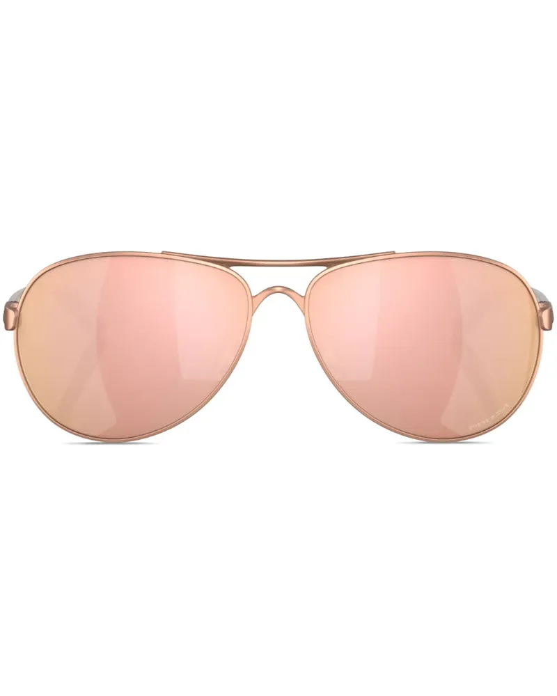 Oakley Polarisierte Feedback Sonnenbrille - Rosa Rosa