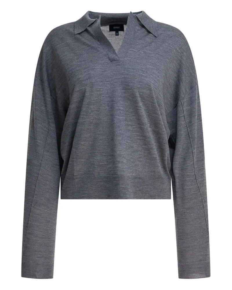 Soeur long-sleeve sweater - Grau Grau