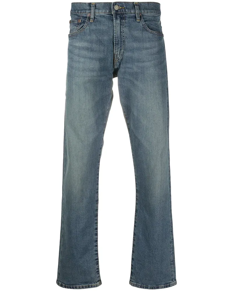 Ralph Lauren Halbhohe 'Hampton' Jeans - Blau Blau