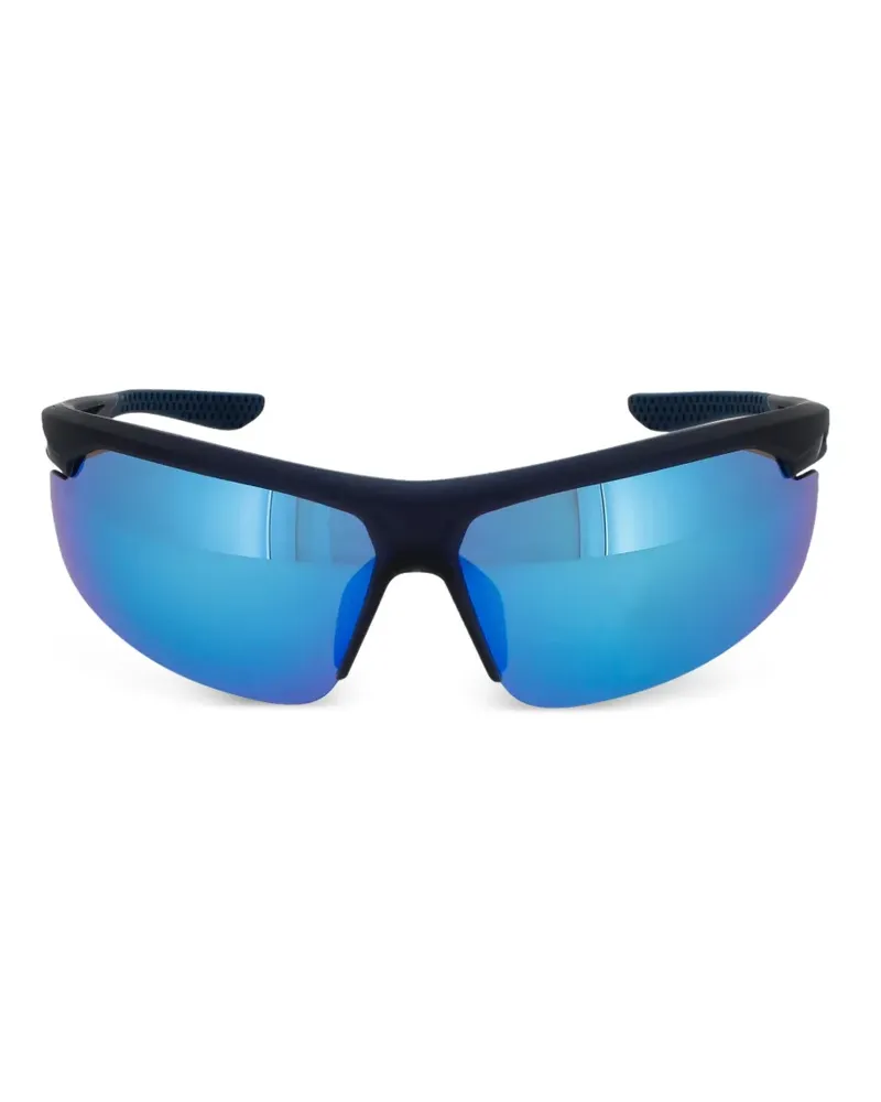 Nike Verspiegelte Windtrack Sonnenbrille - Schwarz Schwarz