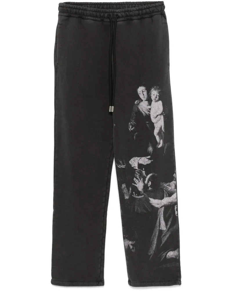 OFF-WHITE Blurred Mary Jogginghose - Schwarz Schwarz