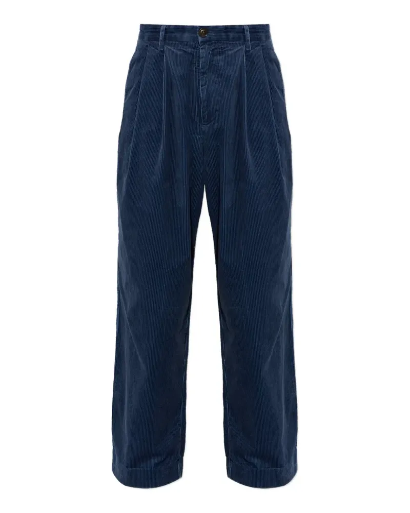 Paul Smith Cordhose mit Falten - Blau Blau
