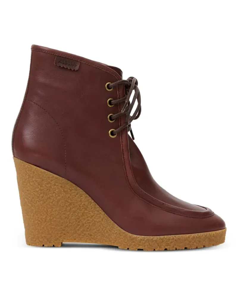 Isabel Marant Cylia Wedge-Stiefeletten - Braun Braun