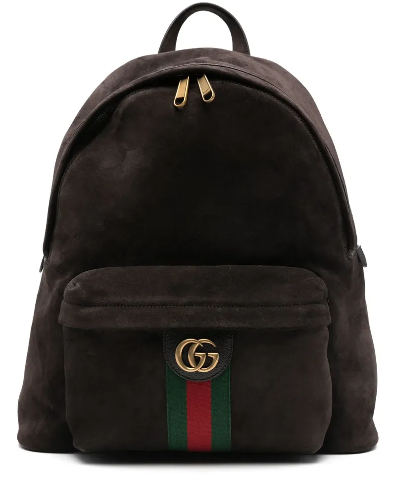 Gucci Ophidia Rucksack aus Wildleder - Braun Braun