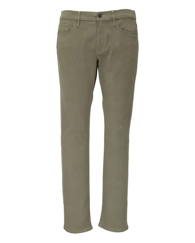 Frame Denim Ausgeblichene Hose - Grün Grün