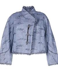 SHIATZY CHEN Reminiscence Jacquard-Jacke Blau