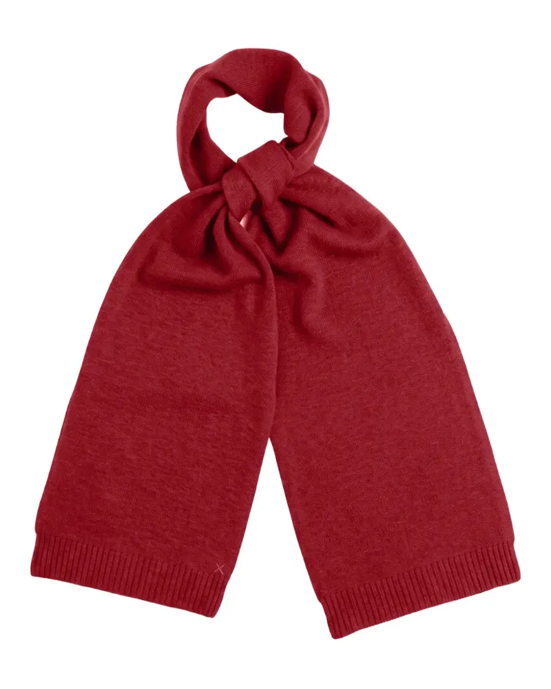 Chinti & Parker Fein gestrickter Schal - Rot Rot