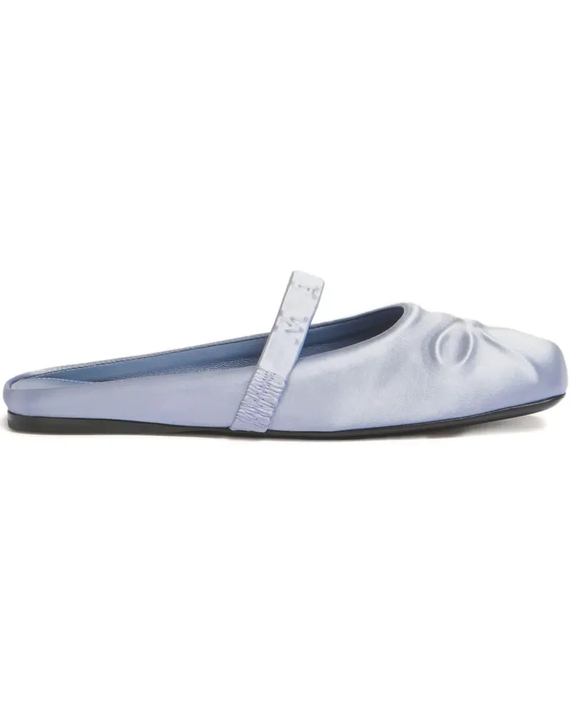 Marni Ballerinas aus Satin - Violett Violett