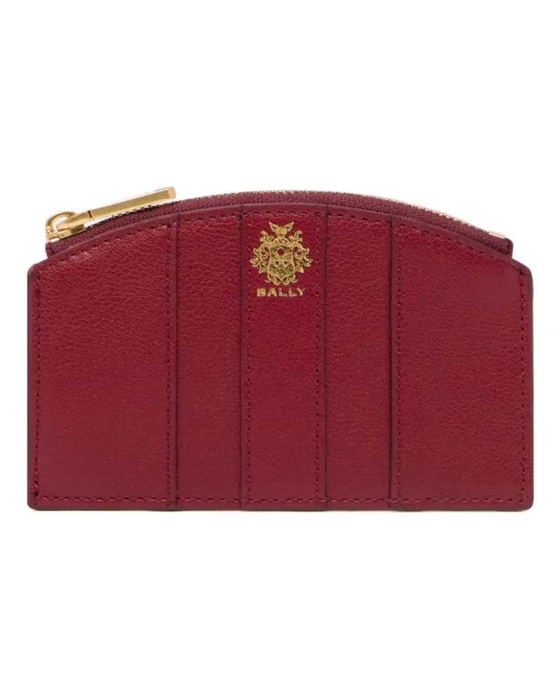 Bally logo-print leather coin purse - Rot Rot