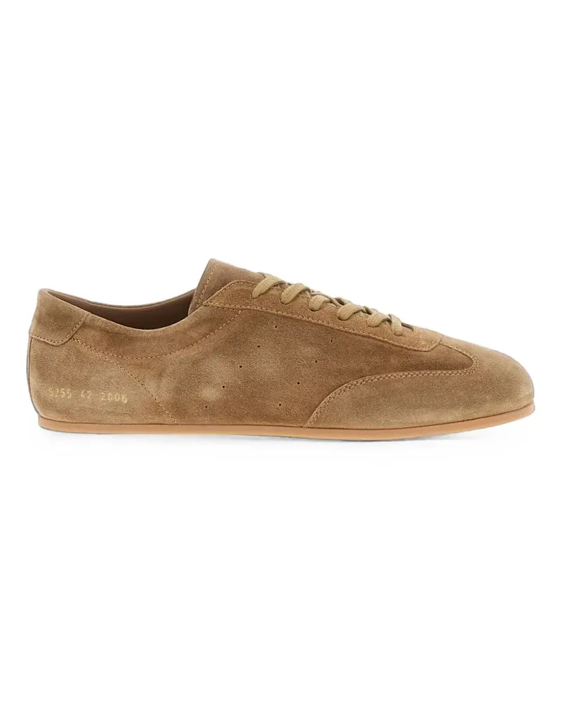 Common Projects Driving suede sneakers - Nude Nude