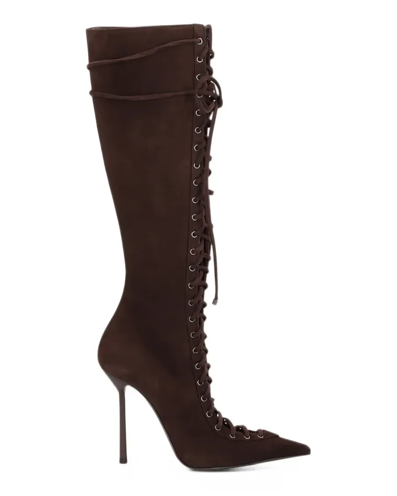 Le Silla Colette lace-up boots - Braun Braun