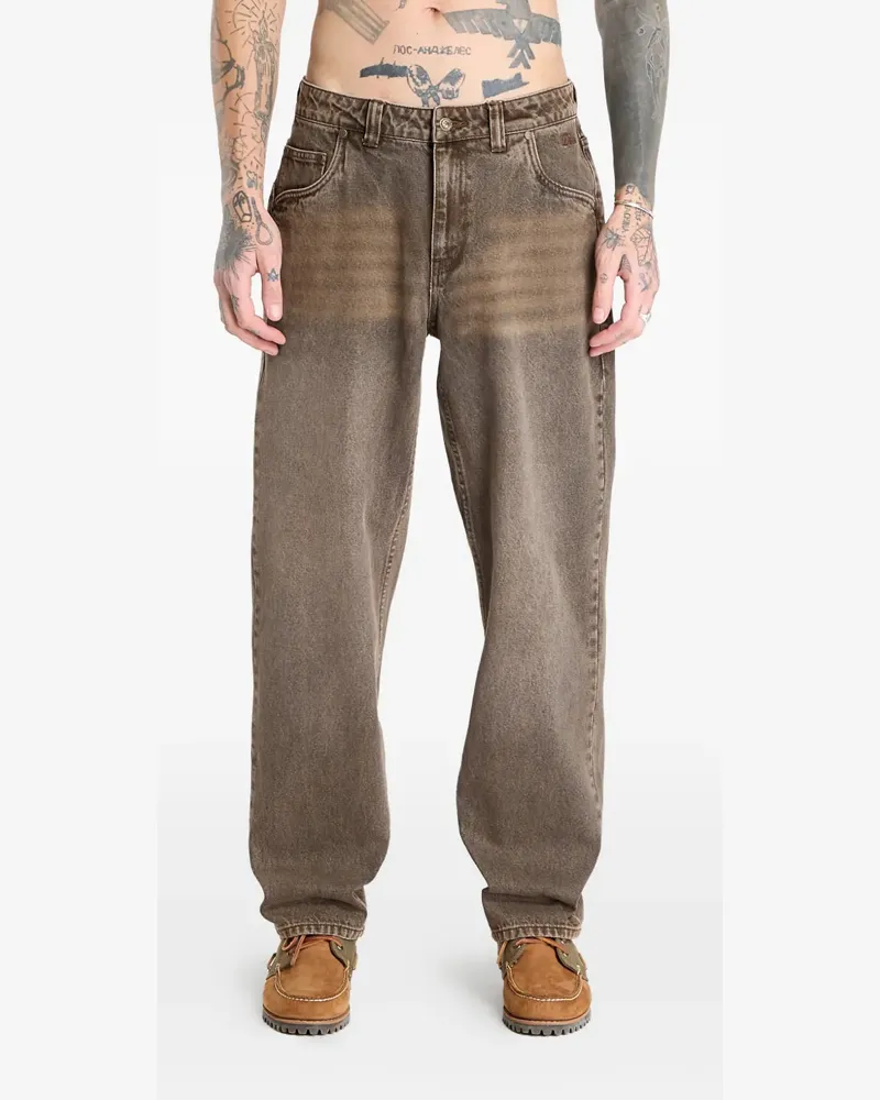 Dime relaxed wide-leg trousers - Braun Braun