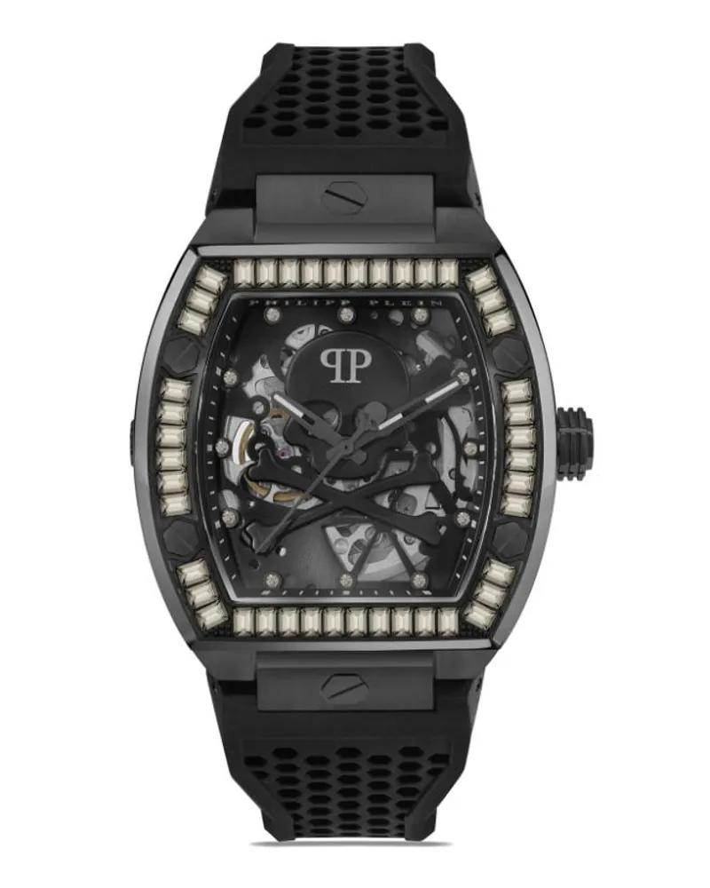 Philipp Plein The Skeleton 44mm - Schwarz Schwarz