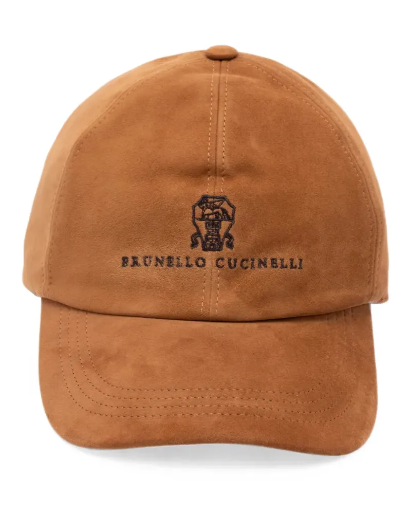 Brunello Cucinelli logo-embroidered baseball cap - Braun Braun