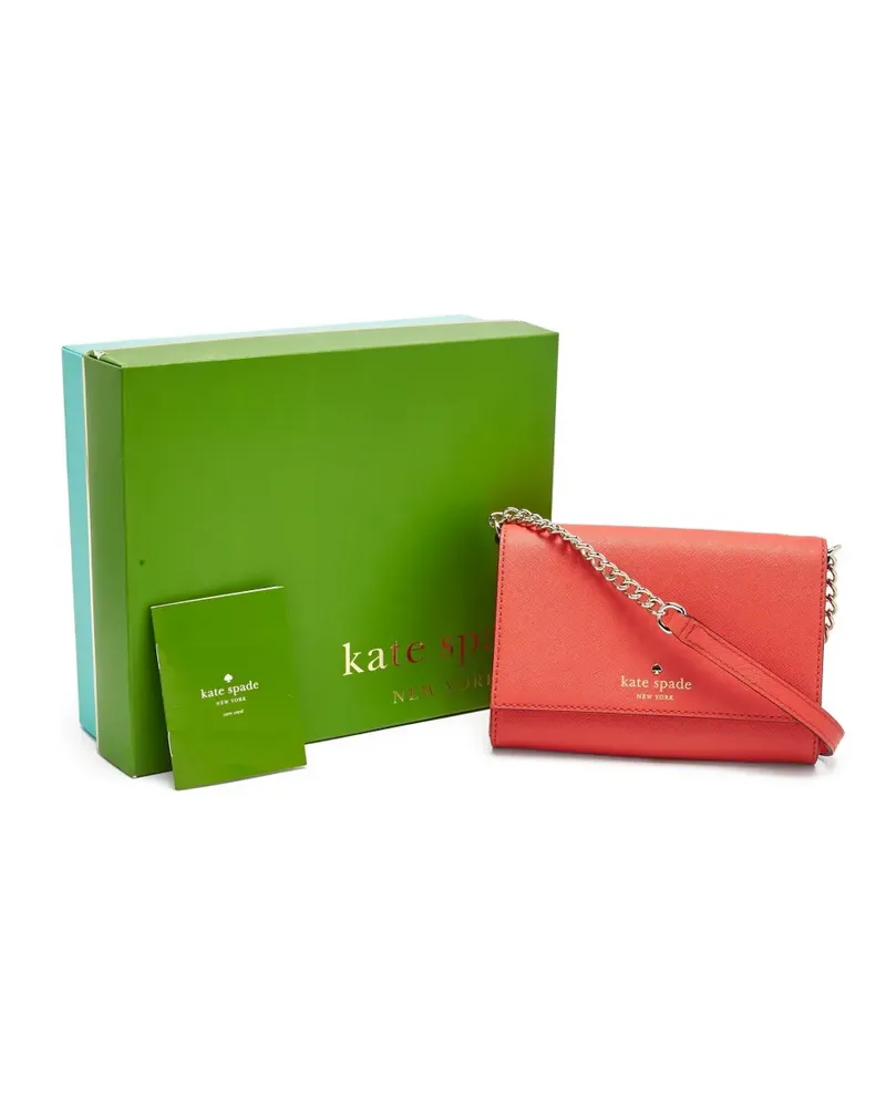 Kate Spade 2010 Umhängetasche mit Kettenriemen - Rot Rot