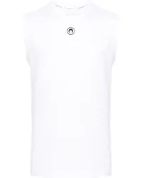 Marine Serre Basic Moon Tanktop Weiß