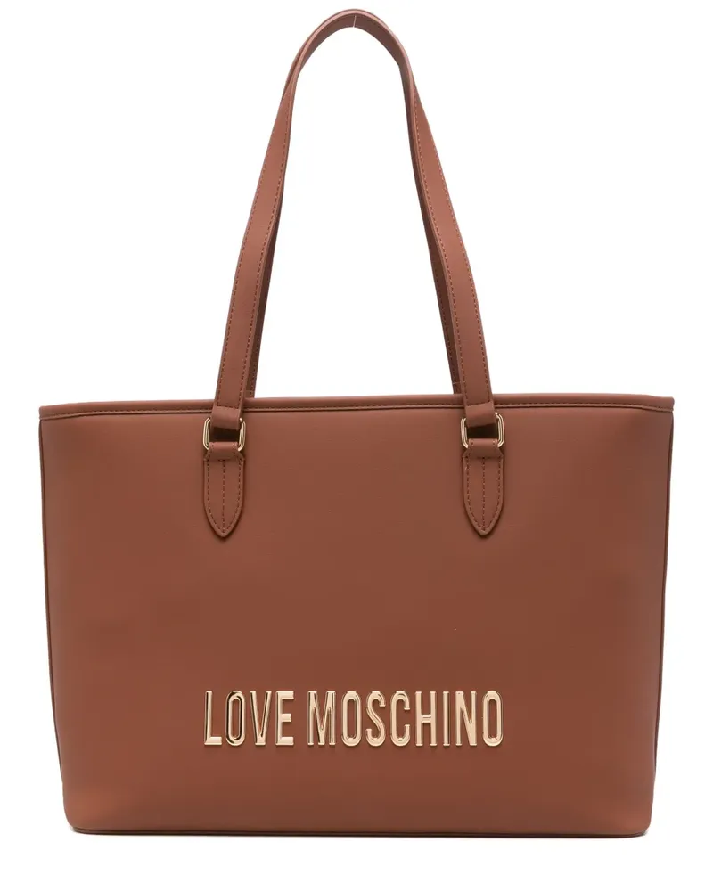 Moschino Love Handtasche - Braun Braun