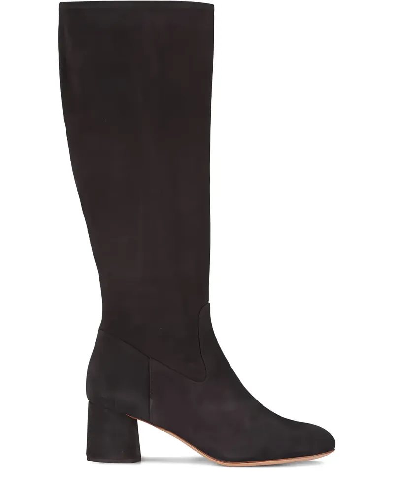 Attilio Giusti Leombruni Stiefel mit Blockabsatz 55mm - Grau Grau