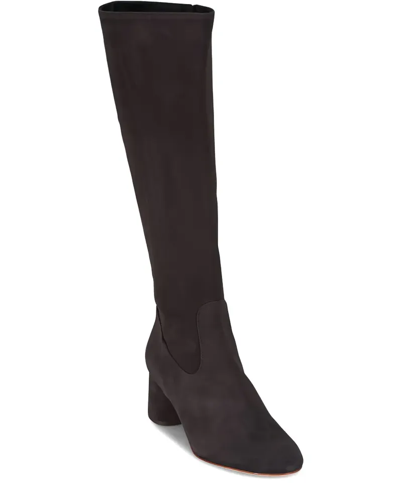 Attilio Giusti Leombruni Stiefel mit Blockabsatz 55mm - Grau Grau