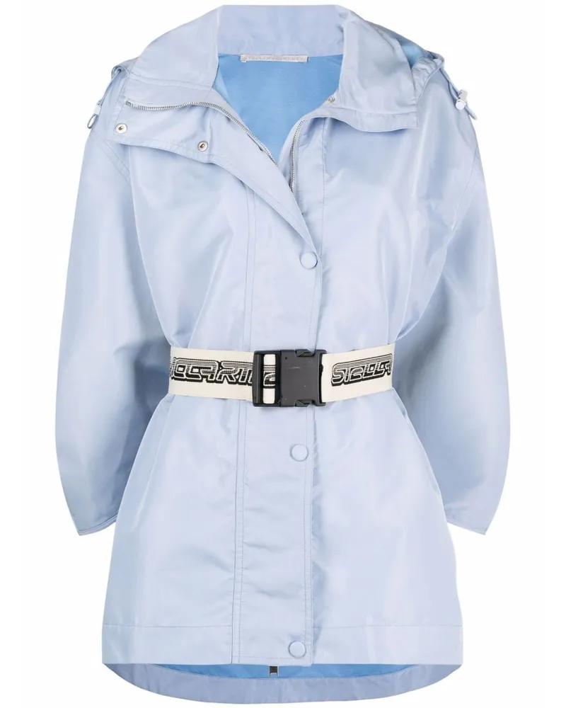 Stella McCartney Jacke mit Kapuze - Blau Blau
