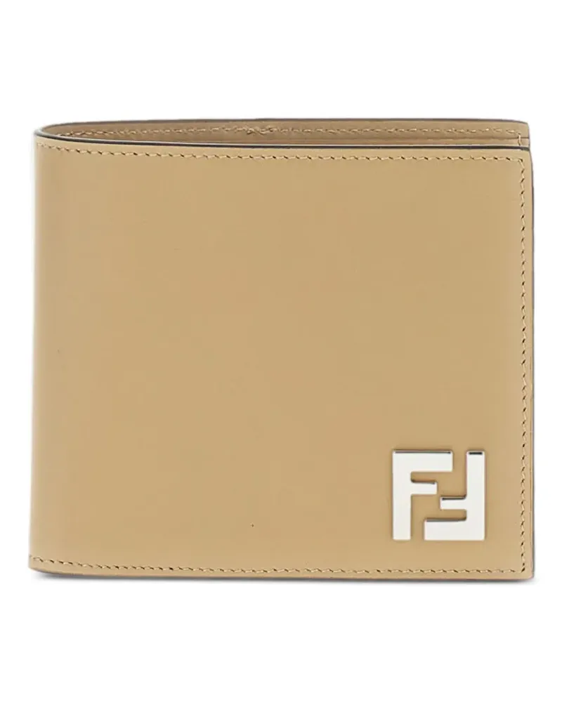 Fendi Portemonnaie mit FF - Nude Nude