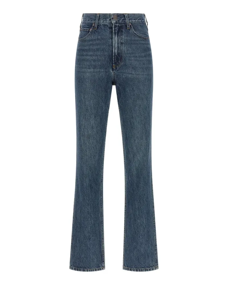 Co high-waisted flared jeans - Blau Blau
