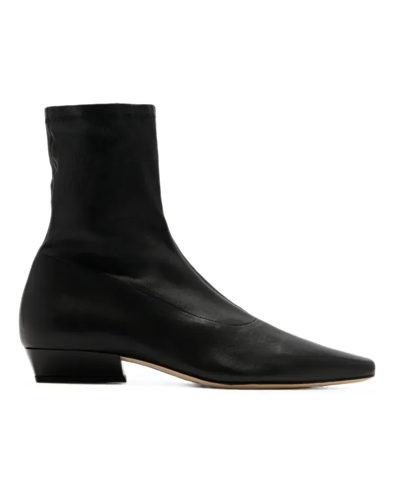 STAUD square-toe ankle boots - Schwarz Schwarz