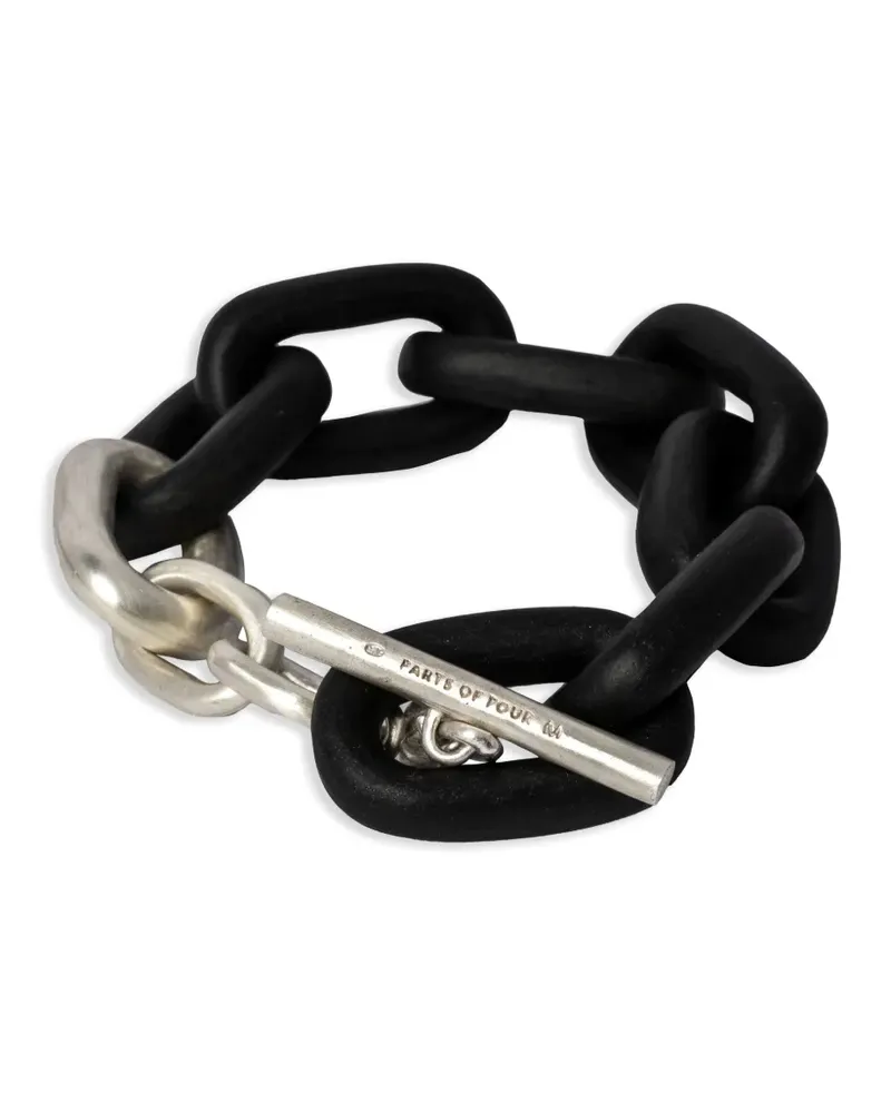 Parts Of Four Kettenarmband mit Knebelverschluss - Schwarz Schwarz