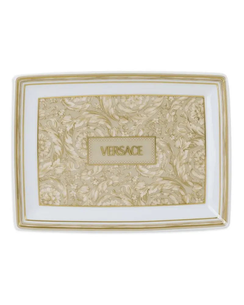 Versace Barocco Servierplatte (18cm) - Nude Nude