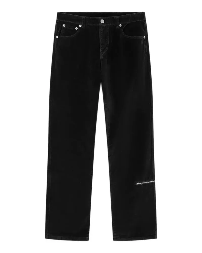 GIMAGUAS Ralph zip-detail trousers - Schwarz Schwarz