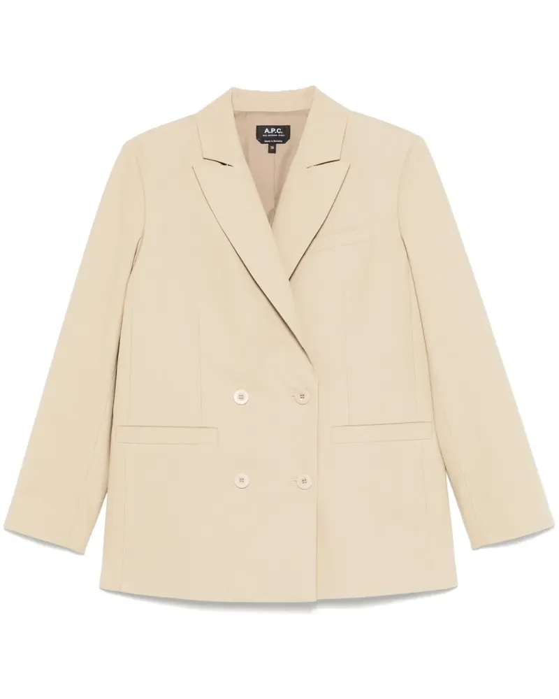 A.P.C. Lucy Blazer - Nude Nude