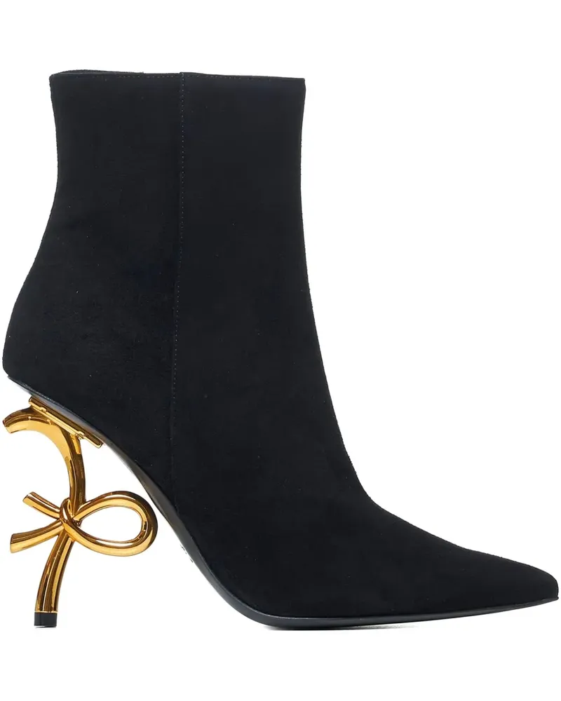 FESTA Milano Scarlett Stiefeletten 100mm - Schwarz Schwarz