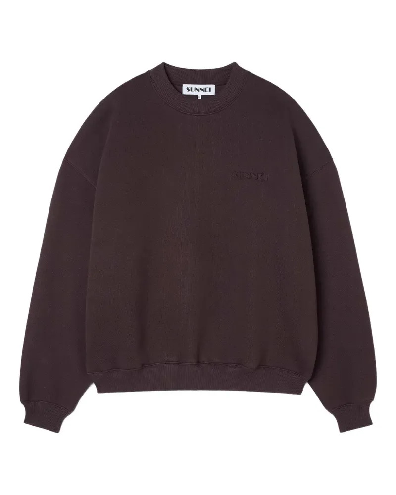 SUNNEI Sweatshirt mit Logo-Stickerei - Braun Braun