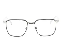 Brille mit eckigem Gestell - Schwarz