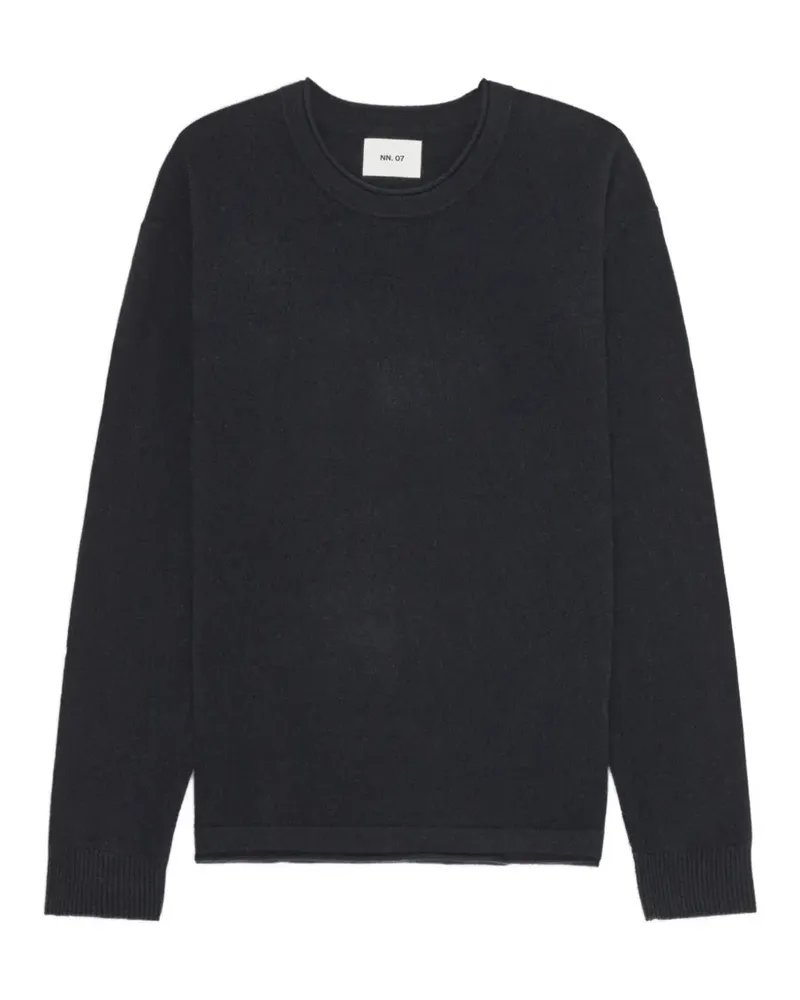 NN 07 Sammy wool sweater - Blau Blau