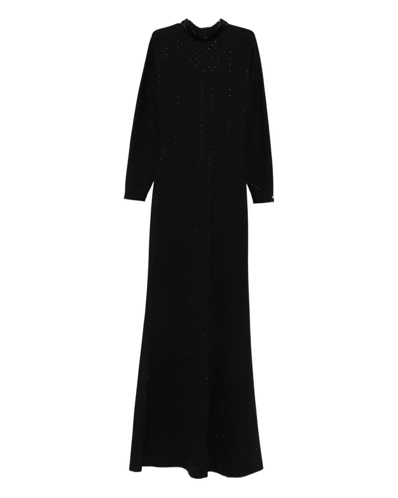 NISSA Kleid mit Strass - Schwarz Schwarz