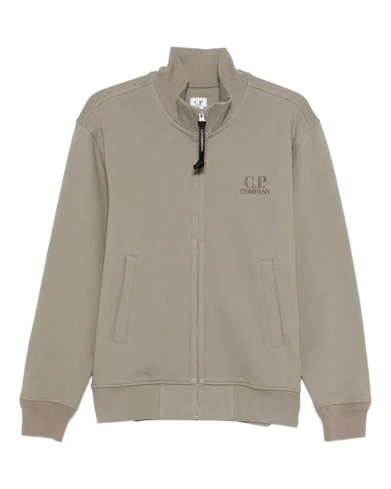 C.P. Company Sweatshirt mit Reißverschluss - Grün Grün