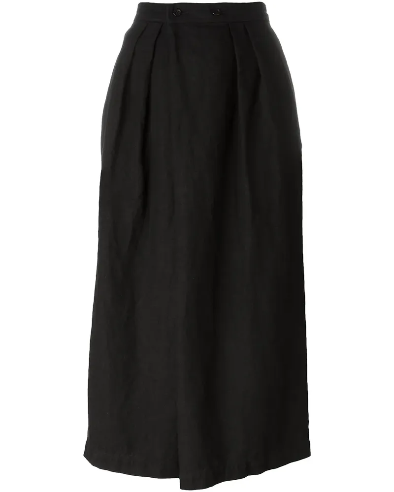 Comme des Garçons wide-legged cropped trousers - Schwarz Schwarz