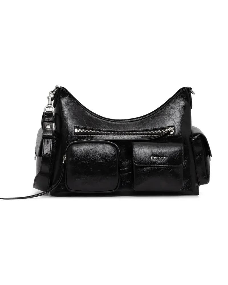 DKNY Schultertasche mit mehreren Fächern - Schwarz Schwarz