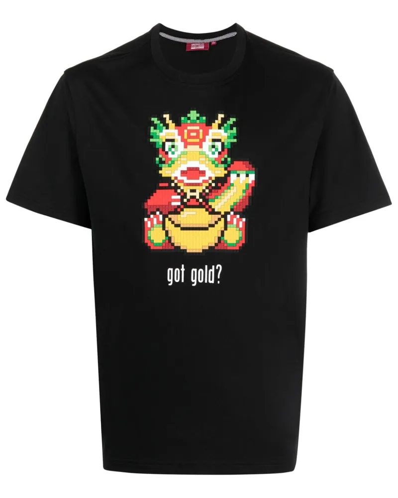 Mostly Heard Rarely Seen Got Gold T-Shirt aus Baumwolle - Schwarz Schwarz