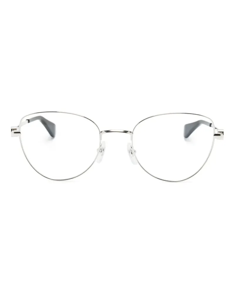 Cartier CT0490O Brille mit Butterfly-Gestell - Silber Silber