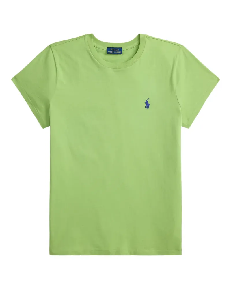 Ralph Lauren T-Shirt mit Polo Pony - Grün Grün